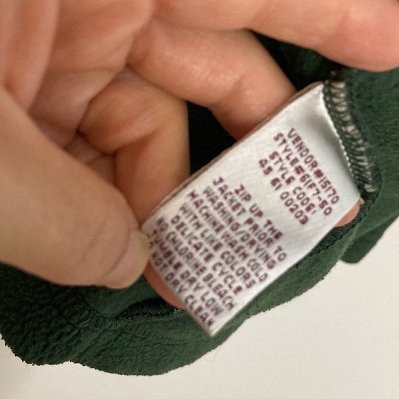 Northern Reflections Fleece Jacket Womens Large Green Christmas Cute Snowman - Picture 15 of 16